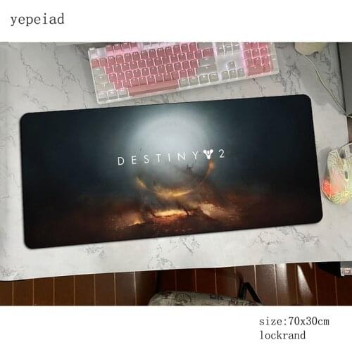 Destiny 2 mouse pad locked edge mats 800x300x3mm Computer mouse mat gaming accessories mousepad esports keyboard games pc gamer