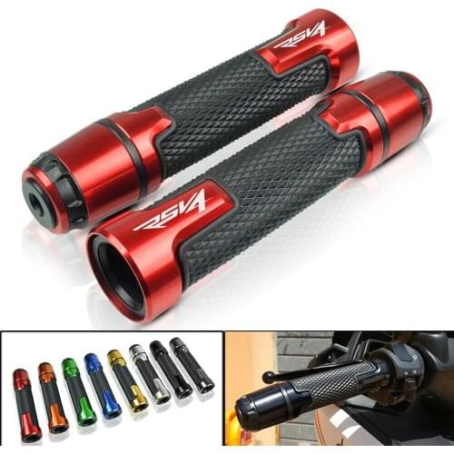 For Aprilia RSV4 RSV4R 7/8" Aluminum Motocycle Handle bar Hand Grips hand grip