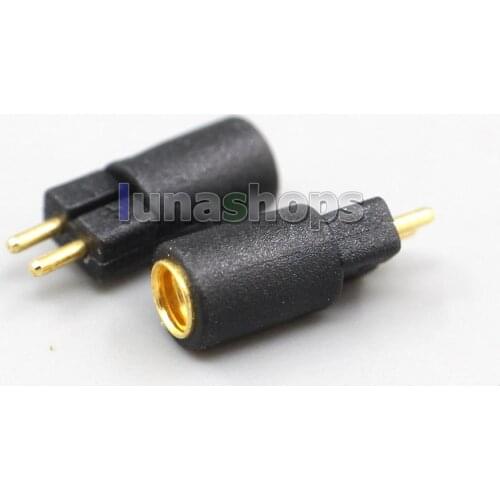 LN005779 0.78mm male to MMCX female Earphone Cable Adapter For Westone W4r UM3X UM3RC JH13 To Shure se535 SE846 MMCX converter