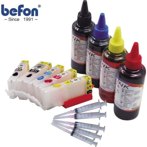 Befon PGI 520 PGI-520 Compatible Refillable Ink Cartridge for Canon PIXMA MX860 MX870 MP540 MP640 MP980 PIXMA IP3600 Printer
