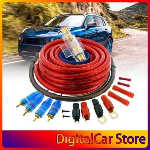 Awg 8 Amplifier Power Cable Amplifier Subwoofer Cable Set Cable Kit Car Hifi Subwoofer Cable Car Accessories