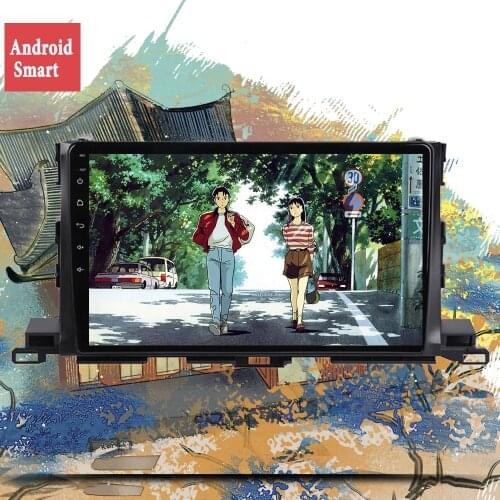 Android 10.0 Tape Recorder For Toyota Highlander XU50 2013- 2019 2020 Car Radio Multimedia Video Player Navigation GPS 2 din dvd