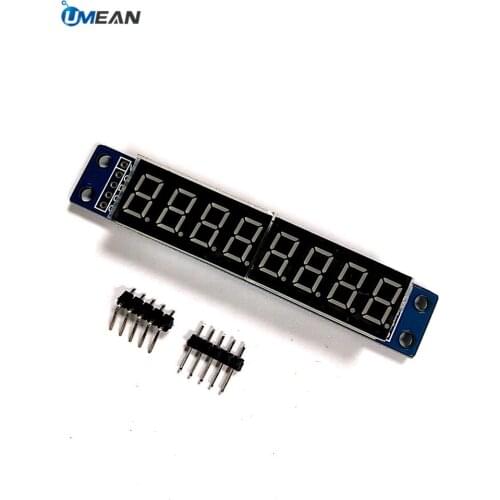 MAX7219 LED Dot Matrix 8 bits digital tube led display control module 7 segment microcontroller Serial Driver