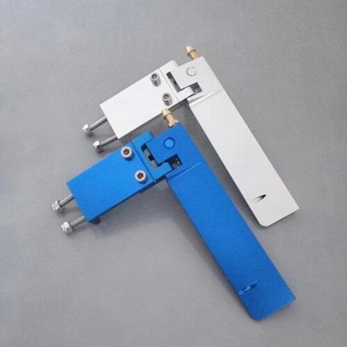 1 Pieza RC Barco Aleación De Aluminio eine Estrenar 75mm 95mm Metall Succión Agua Timón Para Control Remoto control RC Barcos Pi