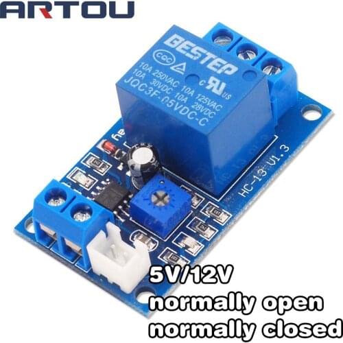5V 12V New Normally Open/Normally Closed Relay Sensor Module Blue Board V1.3/V1.4