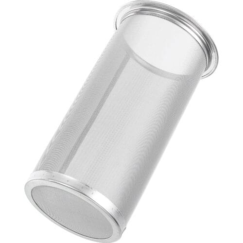 Reusable Wide Mouth Mason Jars Mesh Strainer Cylindrical Stainless Steel Filter Basket Tool For DIY Cold Brew Coffee Maker