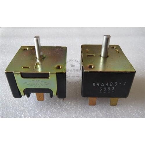 Original new 100% SRA425-1 rotary power switch 6pin 5 gear band switch shaft length 16mm