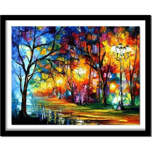 Full drill diamond painting landscape DIY painting cross stitch diamond embroidery diamond full embroidery landscape ASF200