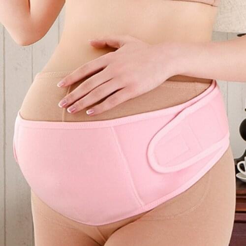Female Pregnant Adjustable Belt Protection Belts Solid Color Women Prenatal Special Breathable Size Abdominal For Baby Supplies