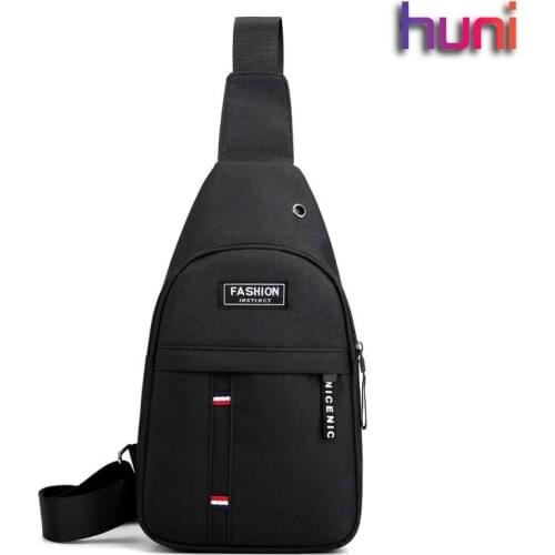 Fashion Chest Bag Waterproof Ins Trend Sports Small Bag Casual Simple Shoulder Messenger Bags Canvas Backpack Men Bags