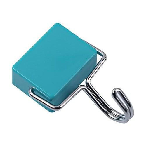 Three in one bag！1819 super magic ferromagnetic non marking hook kitchen refrigerator strong magnet adhesive hook t