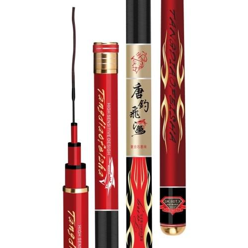 3.6m-7.2m Carp Fishing Poles 28 Tonalty Taiwan Fishing Rod Hand Olta 60T Carbon Fiber Fishing Canne De Pesca Fishing Tackle