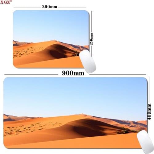 XGZ Desert Gaming Mouse Pad Csgo Accessories Desk Mat Large Mat 400x900mm 300x800mm High Quality Desk Mat Rubber Non-slip Csgo