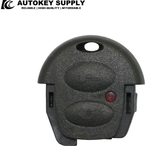 FORVW Key Blank, 2 Buttons Remote Key, Car Key Shell Trunk Button AKVWS225