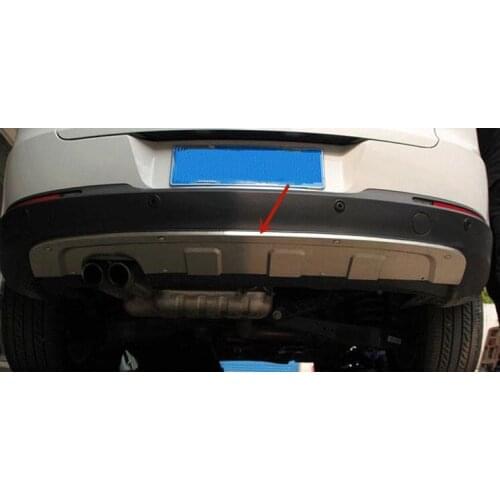 High-quality stainless steel Front and rear bumper protection board Anti-scratch car accessories For Volkswagen Tiguan 2010-2017