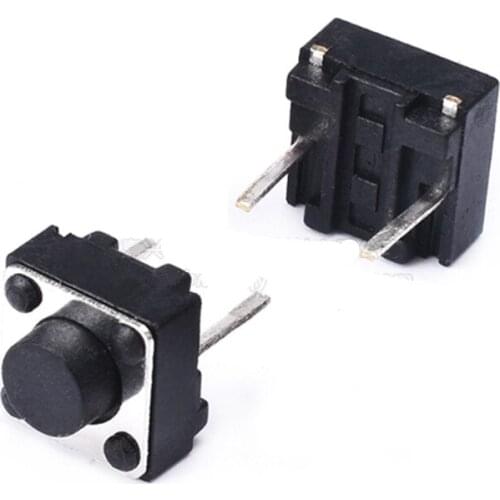 1000pcs 6x6x5mm 2 pin DIP Tactile Push Button Switch 6*6*5mm Micro Switch