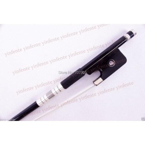 4/4 Cello Bow Carbon fiber Round Stick Ebony fro g High Quality New #DT-045