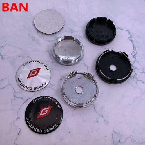 4pcs 56mm or 60mm INFORGED IFG logo car emblem Wheel Center Hub Cap auto Rim refit dust-proof Creative badge covers sticker