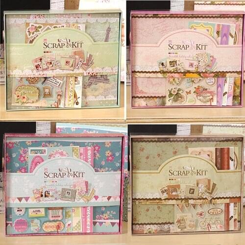 Handmade DIY Album Childrens Scrapbook Baby Growth Commemorative Wedding Album Production Material Package Couple Gift Album