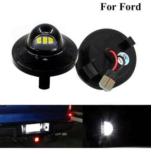 For Lincoln Mark LT Ford F550 F450 F350 F250 F150 Ranger Bronco Expedition Excursion LED Number License Plate Light Lamp New