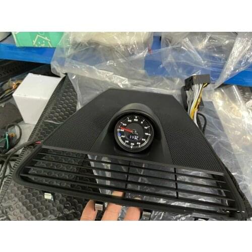 CHRONO SPORT CENTER GAUGE STOPWATCH For Porsche Panamera Dash Time Clock With Cover 2017-2021