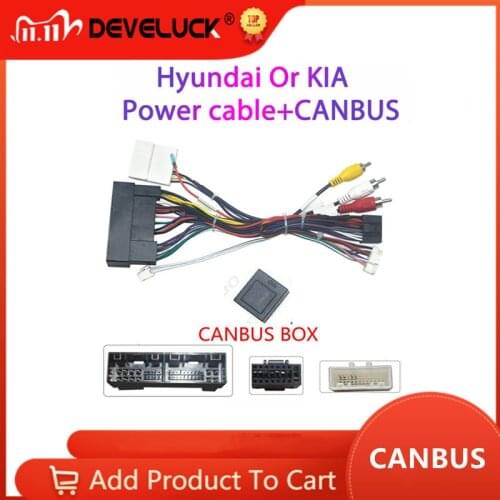Hyundai or KIA power cord with canbus
