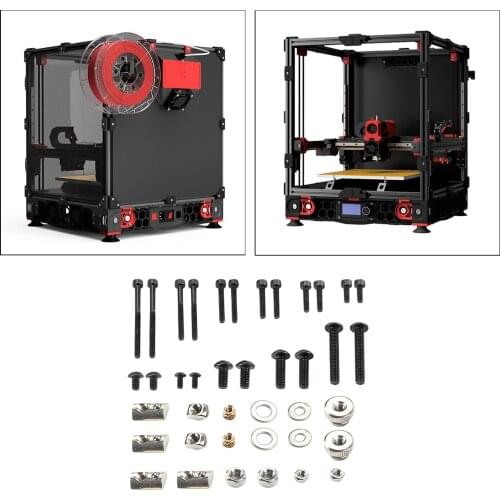 Fasteners Screws Nuts Washer Assortment Kit DIY Replacements for Voron V2.4 3D Printer, Repair parts