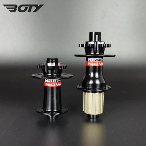 Novatec D791SB D792SB Road/MTB disc brake hub thru axle 24/24 28/28 32/32 holes compatible Shiman0 9/10/11S or XD 11/12 speed