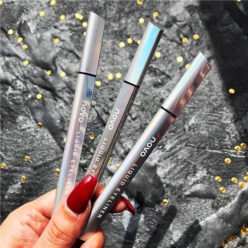 Novo New Colorful Eyeliner Handwriting is even Lasting Anti-sweat and Waterproof Beginner Special Mermaid Eyeliner