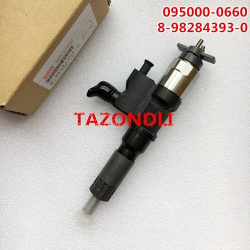 Original Genuine common rail injector 095000-0660,8-98284393-0, 8982843930