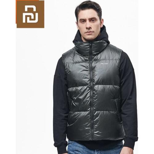 Xiaomi Mijia Sports Outdoor Down Vest Mens Autumn and Winter Fashion Light and Warm Down Jacket High Quality