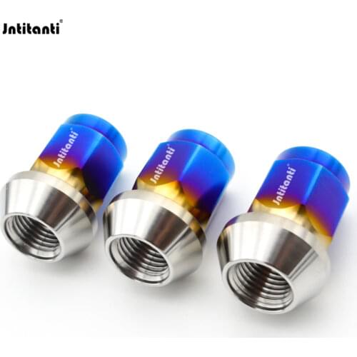 Titanium alloy auto wheel hub nut