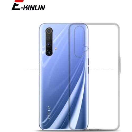 Ultra Thin Slim Clear Soft TPU Case For Oppo Realme X7 Max X X2 XT Lite X50 Pro X50m X3 Super Zoom Silicone Back Phone Cover