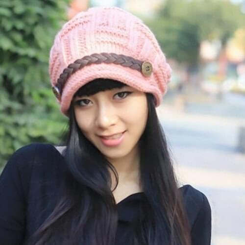 Splendid Womens Fashion Autumn Winter Warm Baggy Beanie Knit Crochet Hat Hedging cap Retail/Wholesale 4XST