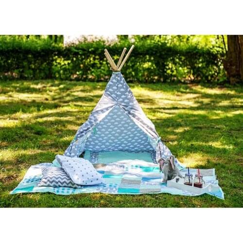 Birthday Party Decor Tent Photographic Backgrounds Vinyl Photography Backdrops for Photo Studio Children Baby Shower Photocall