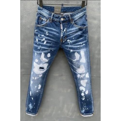 2021 womens jeans classic,Authentic DSQUARED2,Retro,Italian brand ,Women/Men Jeans,locomotive,Jogging jeans,DSQ031-1