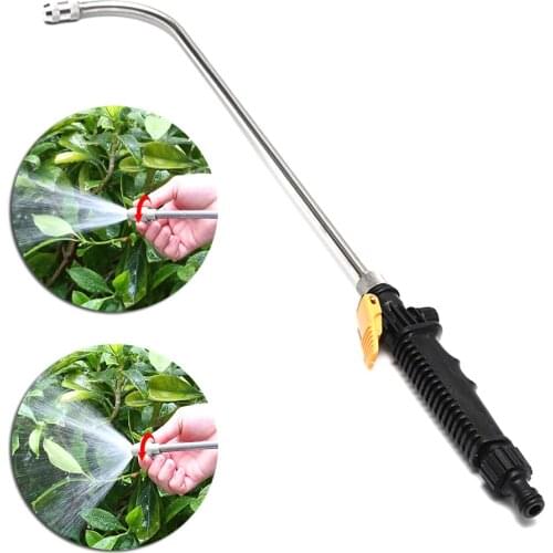 Car High Pressure Water Gun Adjustable Fog Breeding Sprinkling Watering Flowers Vegetable Spray Gun Sprinkler Cleaning Tool