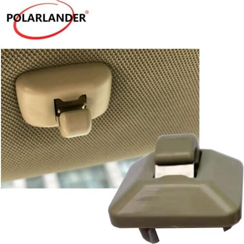 Car Interior Sun Visor Clip Mini Sun Visor Buckle Sun Visor Clip Hook Bracket Hanger for Audi A1 A3 A4 A5 Q3 Q5 8U0857562