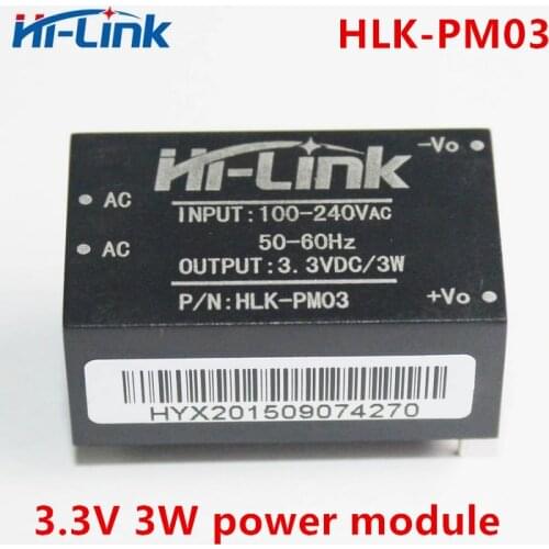 Free shipping 2pcs/lot 220V to 3.3V 3W mini power supply module intelligent household switch mode converter smart home