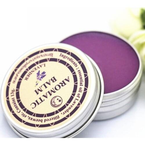 Effective Lavender Aromatic Balm Help Sleep Soothing Cream Essential Oil Insomnia Treatment Relieve Stress Anxiety Cream Perfume