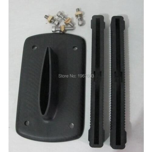 Pure Carbon hydrofoil Plate Mount Surf Foil fixing Case Box Mounting For A K S F L hydrofoil