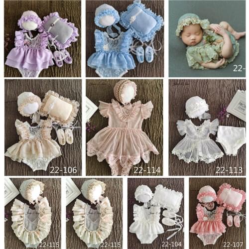 Jane Z Ann Baby girls studio shooting outfits infant newborn/1 year lace sweet princess twins clothing photography props