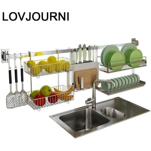Organizadores Organizador De Fridge Organizer Cucina Cosinha Stainless Steel Cocina Cuisine Mutfak Kitchen Storage Rack Holder
