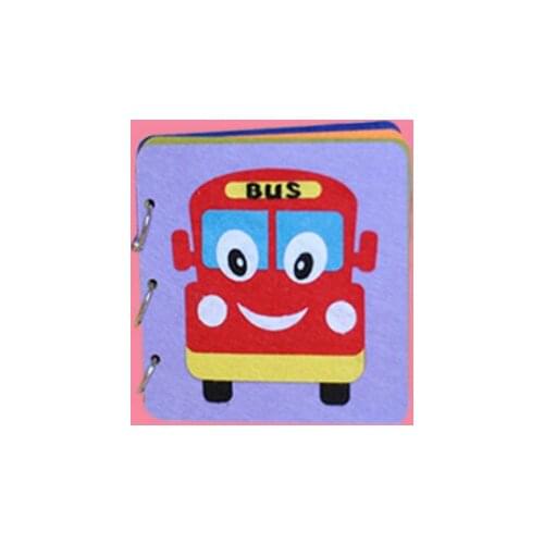 Early teaching cloth book Fabric Felt kit Non-woven cloth Craft DIY Sewing set Felt Handwork Material DIY needlework supplies