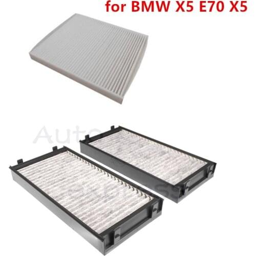 For BMW X5 E70 cabin air filter and air filter 64119248294 64319194098 each one
