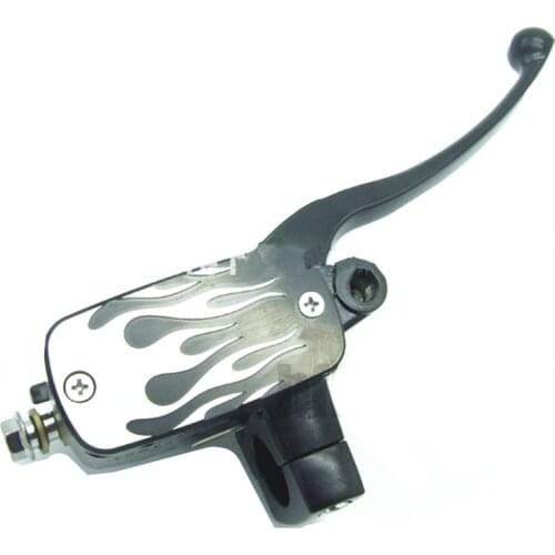 1" 25mm Motorcycle Handlebar Master Brake Hydraulic Control Cylinder Clutch Lever Universal Custom Chopper Bobber Touring