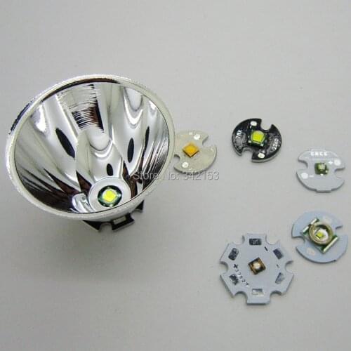 Free Shipping 41MM Diameter Aluminum Lamp Cover Base CREE XRE Q5 / XML / XML2 T6 Flashlight Reflector Cup