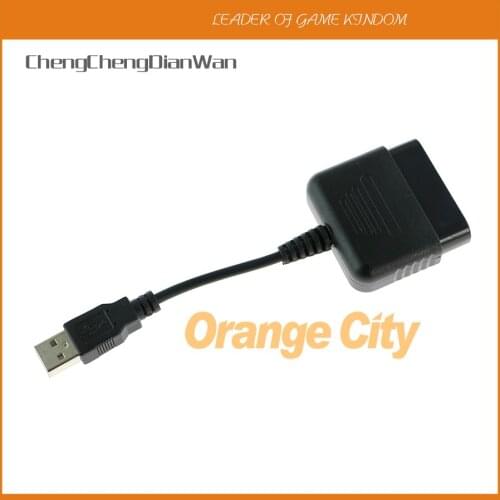 ChengChengDianWan 20pcs/lot Cable Converter For PS2 Controller to PS3 PC USB Adapter Converter Cable