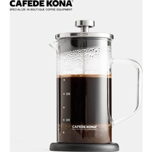 Coffee French French Press Maker Coffee 350ml Manual Coffee Pot Coffee Filter Heat Resistant Glass Hand Portable Coffee Machine