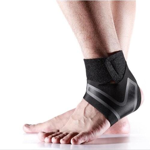 Hot Sale Men Women Polyester Running Breathable Bandage Brace Compression Adjustable Ankle Support Guard